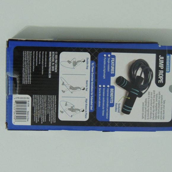 Jump Rope Weighted Strength PRO 2017 Adjustable Cardio Conditioning for … - Picture 3 of 4